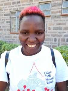 Darleen Mutola, besucht ab Januar das teaching and training center in Nairobi